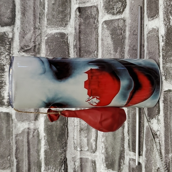 Pennywise the Dancing Clown IT Stainless Steel Tumbler Sublimated 20oz - Picture 4 of 10